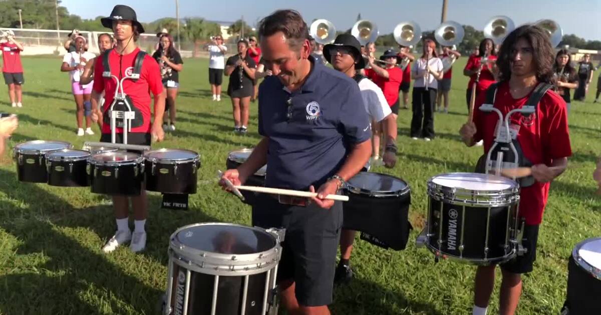 Vero Beach High School marching band prepares for school year with nearly 90 years of tradition