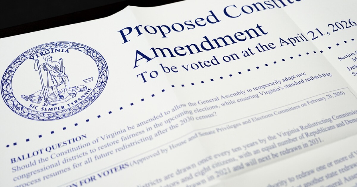 Democrats appeal to Supreme Court over blocked Virginia House map