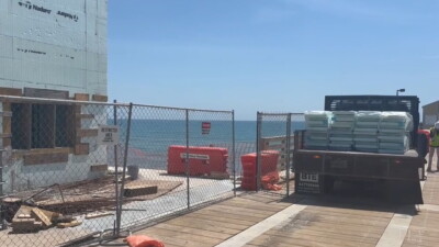 Vandalismo en Muelle Bob Hall 