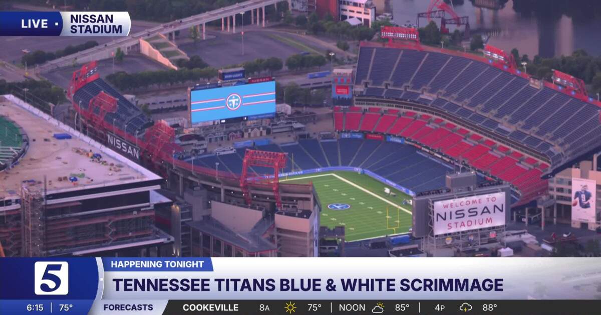 Titans build excitement for new season with Blue and White Scrimmage