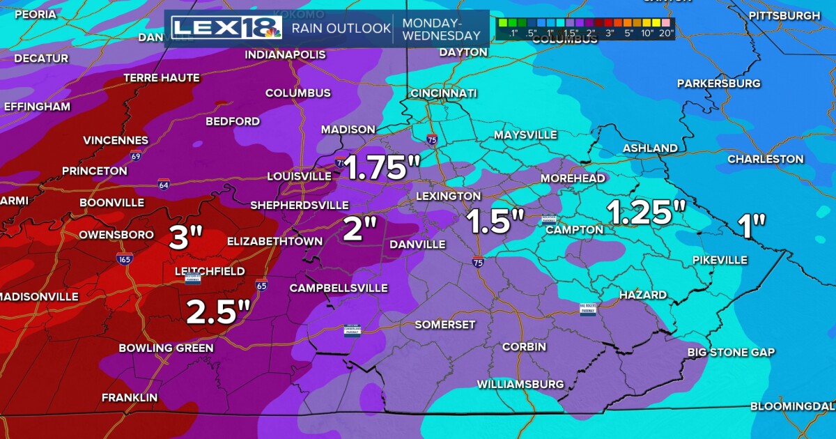 Daily Forecast Some Much Needed Rain for a Few Days Tom Ackerman