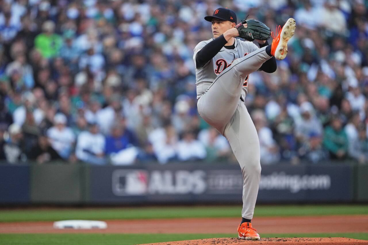 ALDS Tigers Mariners Baseball