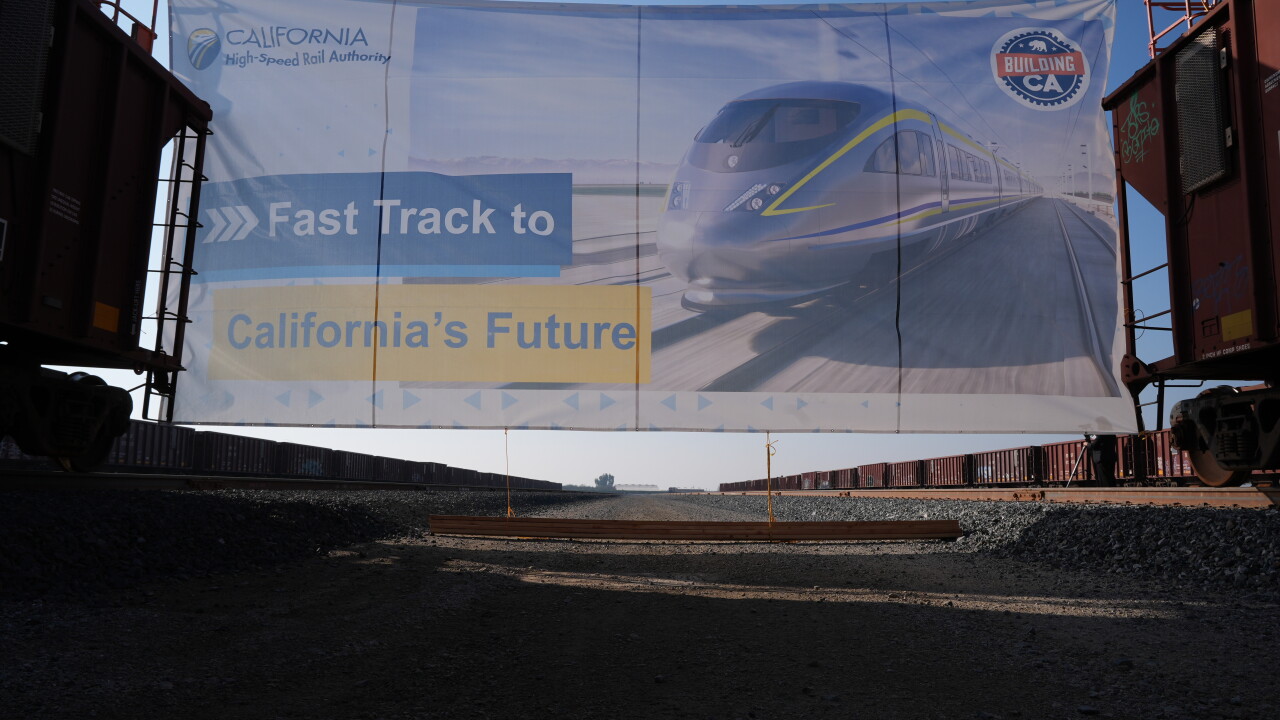 California High Speed Rail Newsom