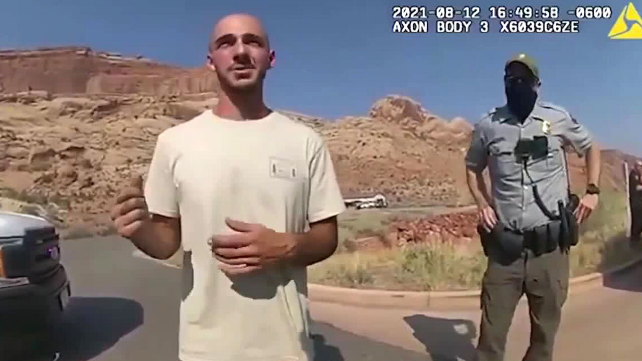 Brian Laundrie Moab police department, Aug. 12