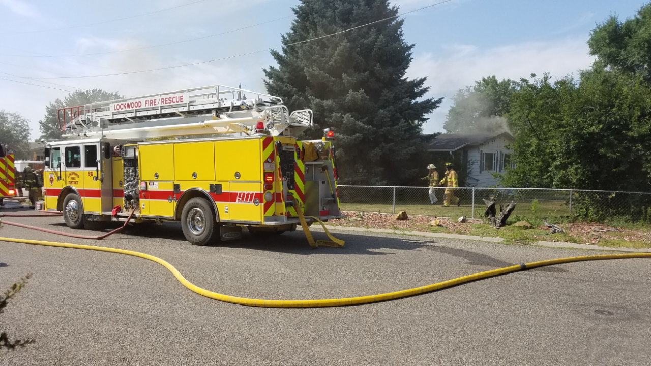 Update Firefighters extinguish Lockwood home fire; none injured