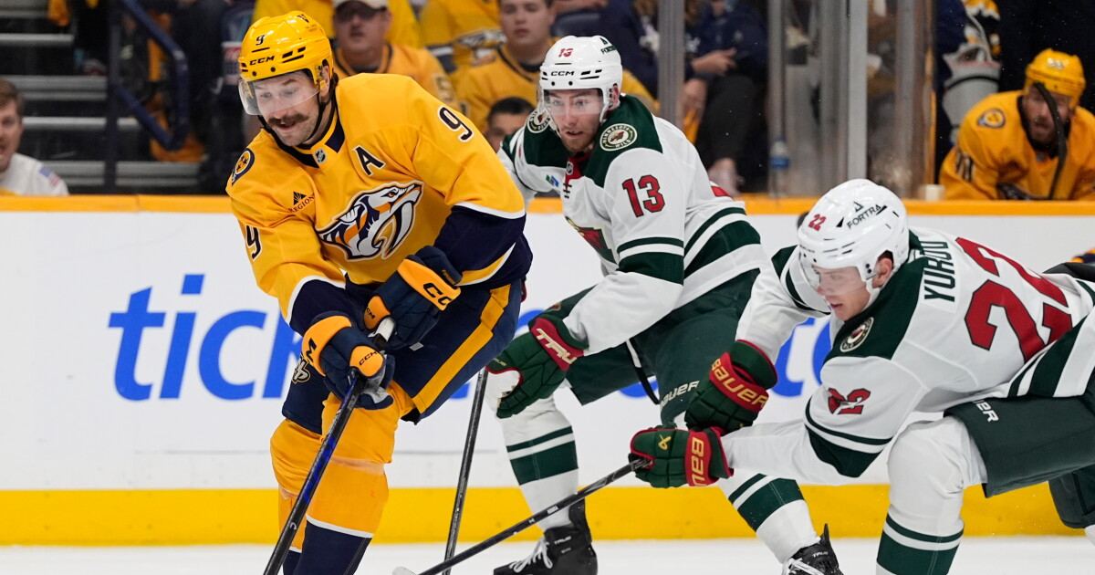 Nashville Predators unterliegen Minnesota Wild mit 1:3 im Saisonauftakt