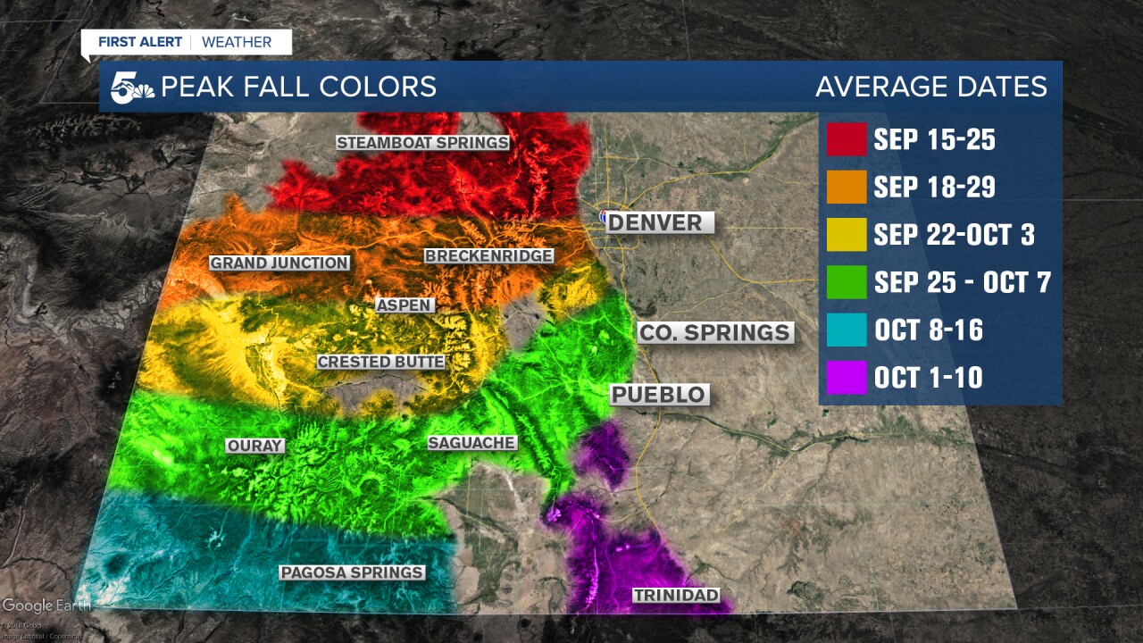 Your ultimate guide for Colorado's fall colors