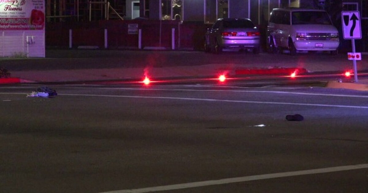 Man struck, killed in Chula Vista crosswalk