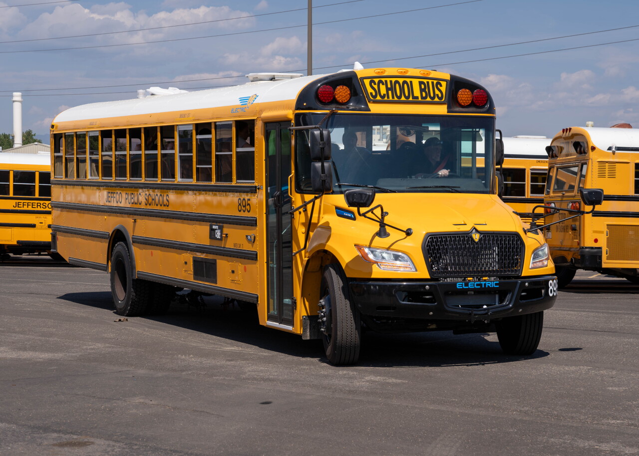 Jeffco Public Schools' electric buses