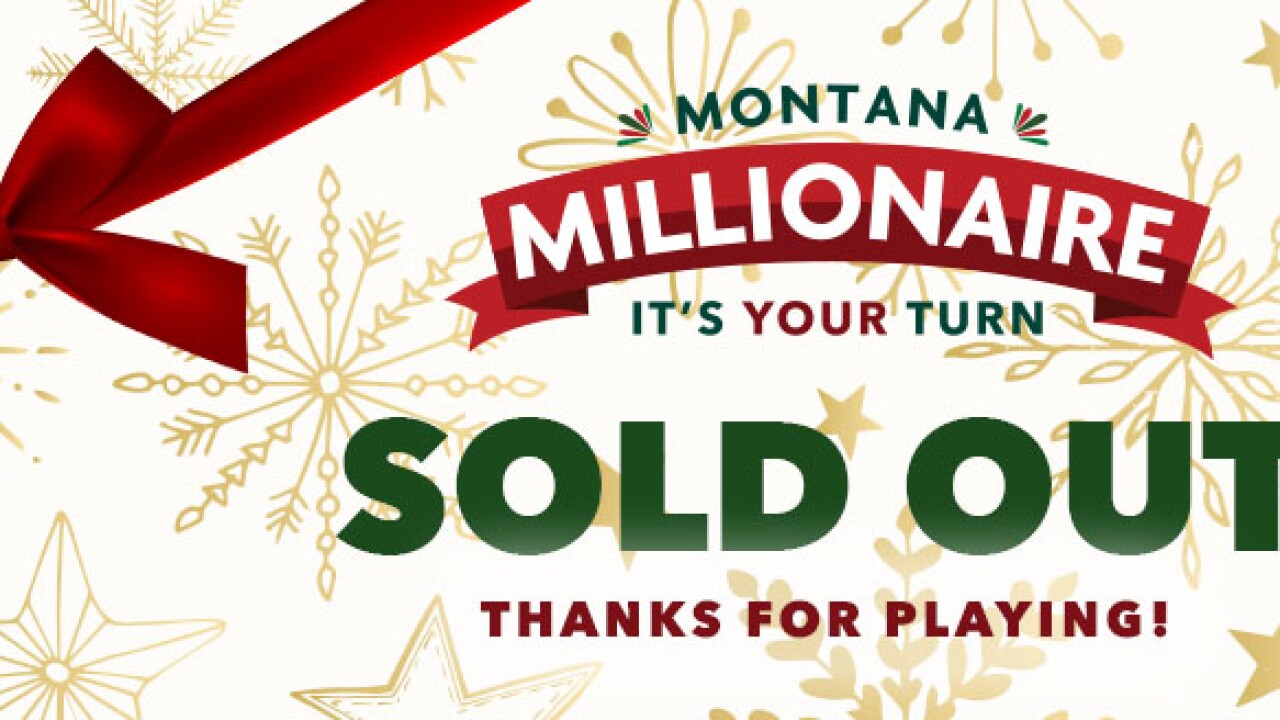 Montana Millionaire 2025 Winner