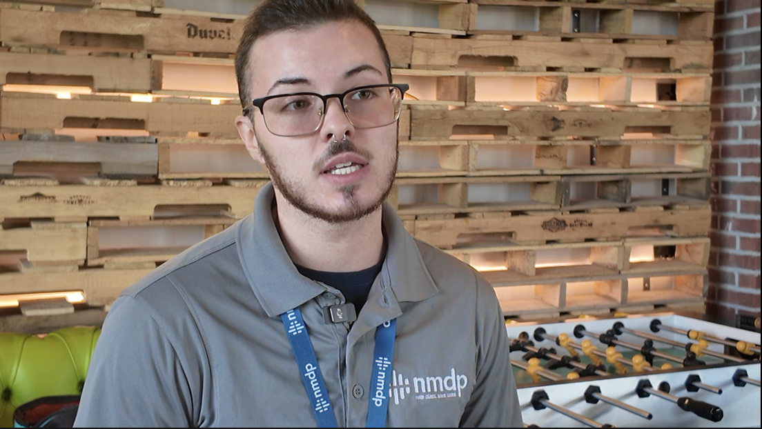 Alex Haynes, NMDP member recruitment coordinator,