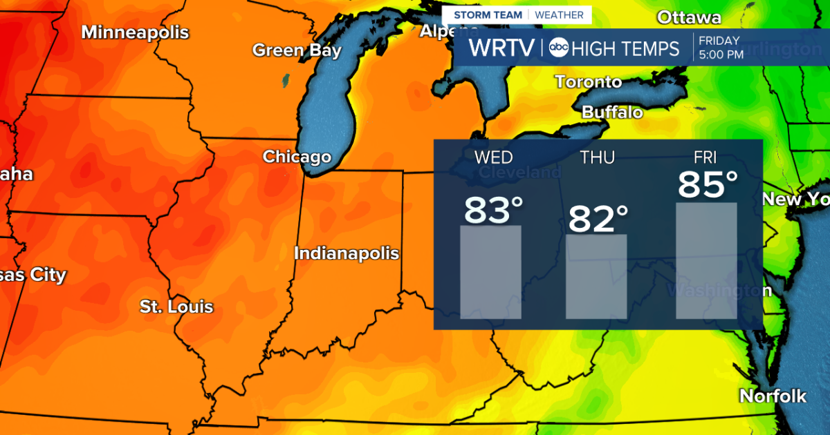 Summer warmth continues for several more days