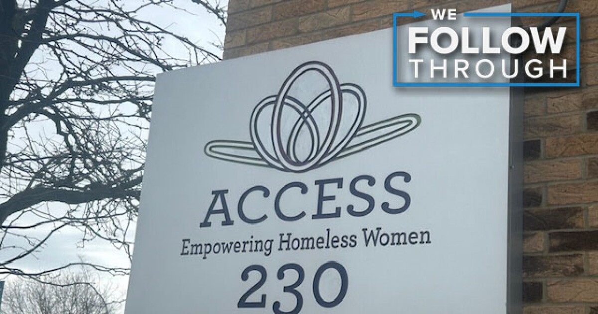 ACCESS shelter in Akron seeing spike in need among homeless women and