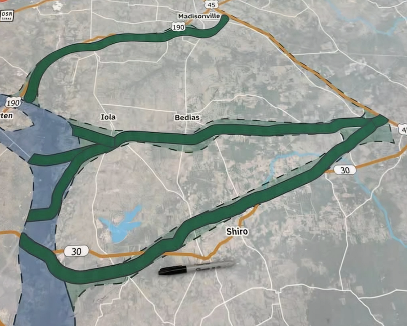 Grimes County residents urge neighbors to contact TxDOT before Sept. 10 deadline on I-14 route