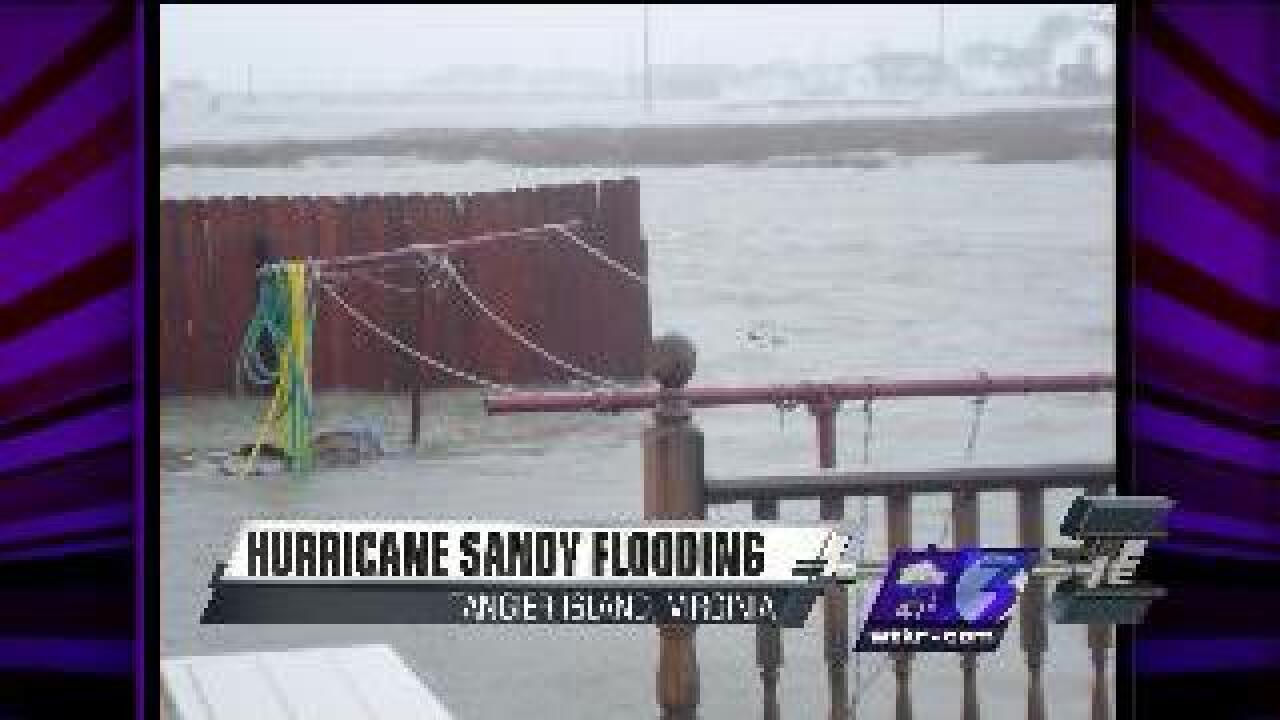 Photos: Folks on Tangier Island ride out Hurricane Sandy