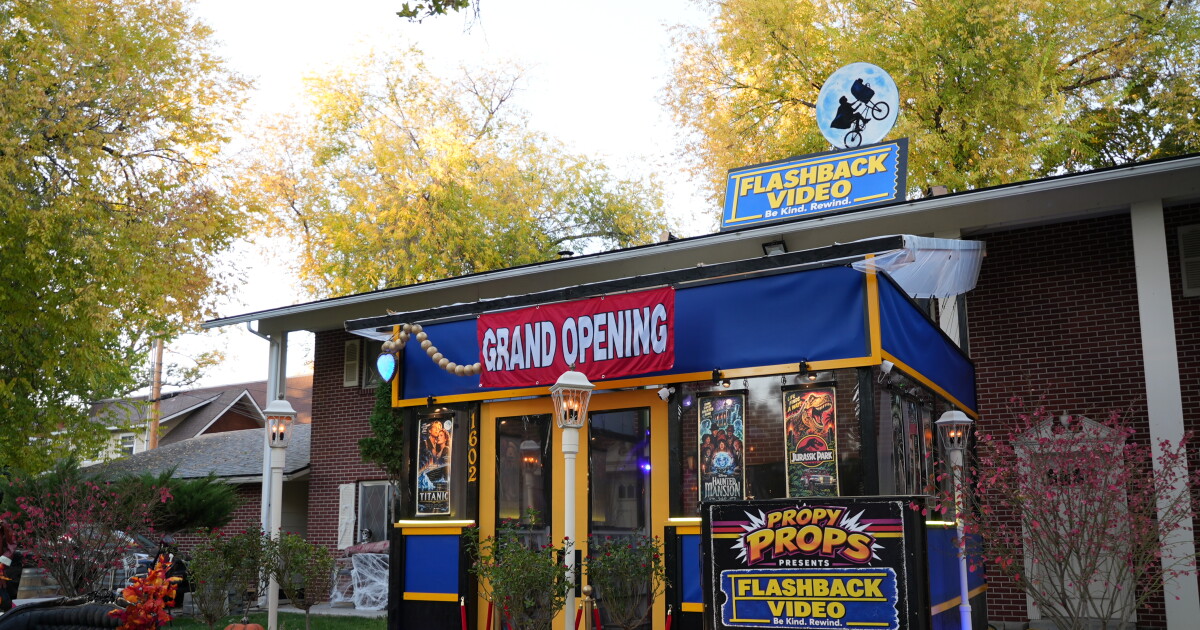 North End 'Flashback Video' display brings movie magic, nostalgia to Boise's Halloween season