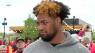 OT Josh Simmons talks with KSHB 41 at Chicken N Pickle