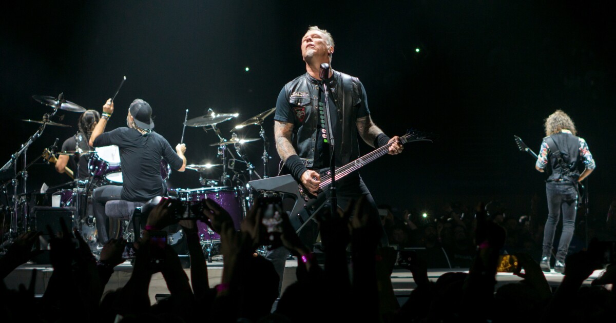 Metallica concert to screen at Arizona driveins Aug. 29