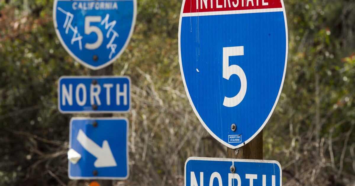 Semi-truck fire closes northbound Interstate 5 at the Grapevine, partial reopening expected