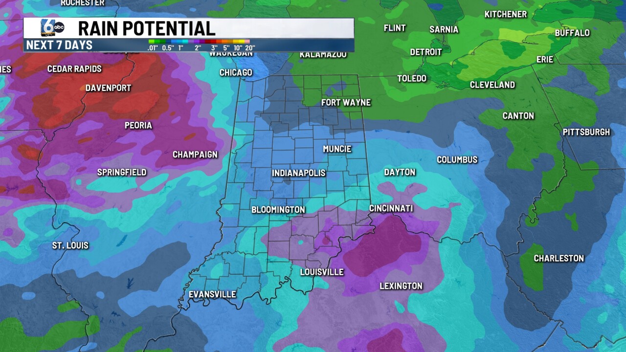 Sunny and seasonable before rain returns this weekend
