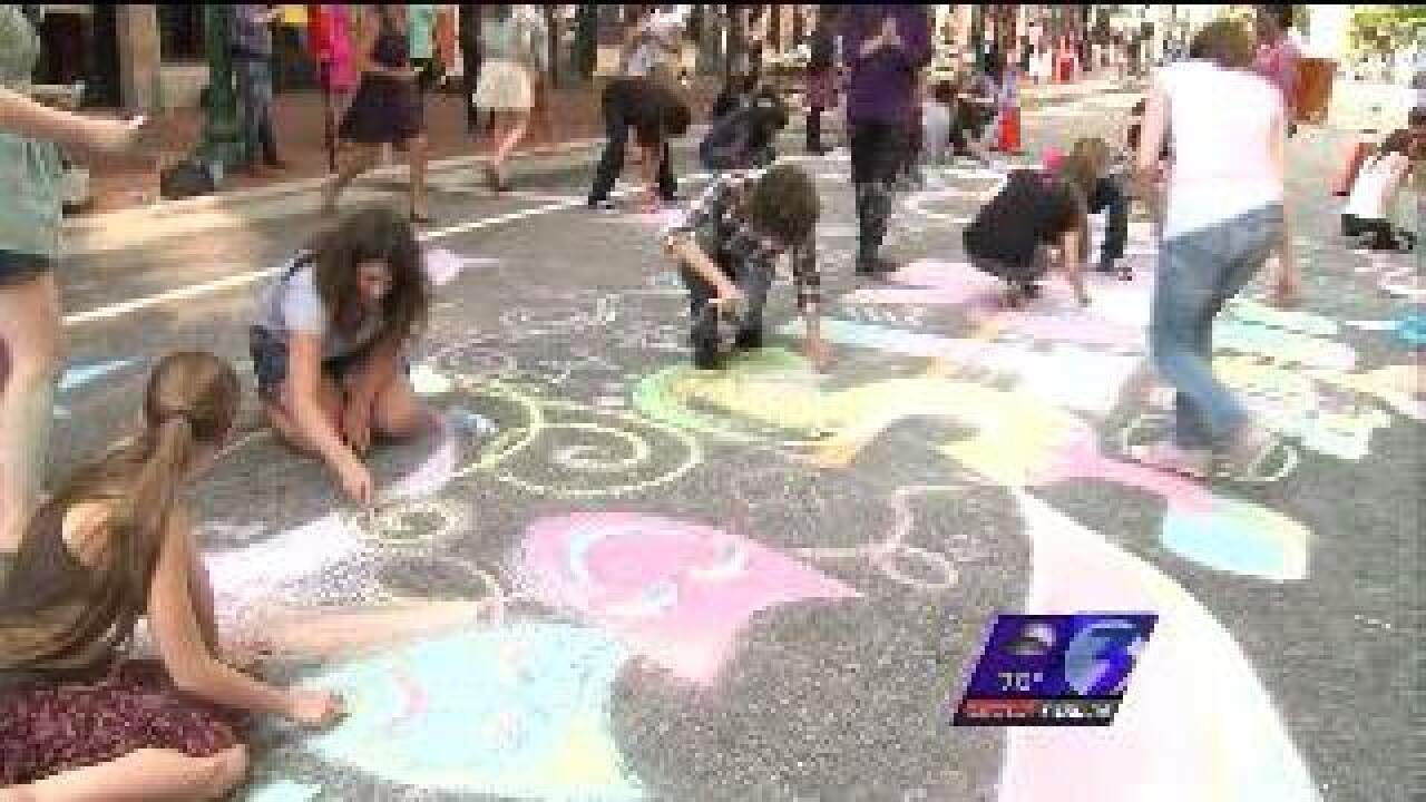 Granby Street shut down for block party