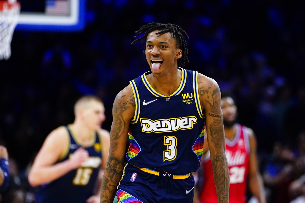 Nuggets 76ers Basketball