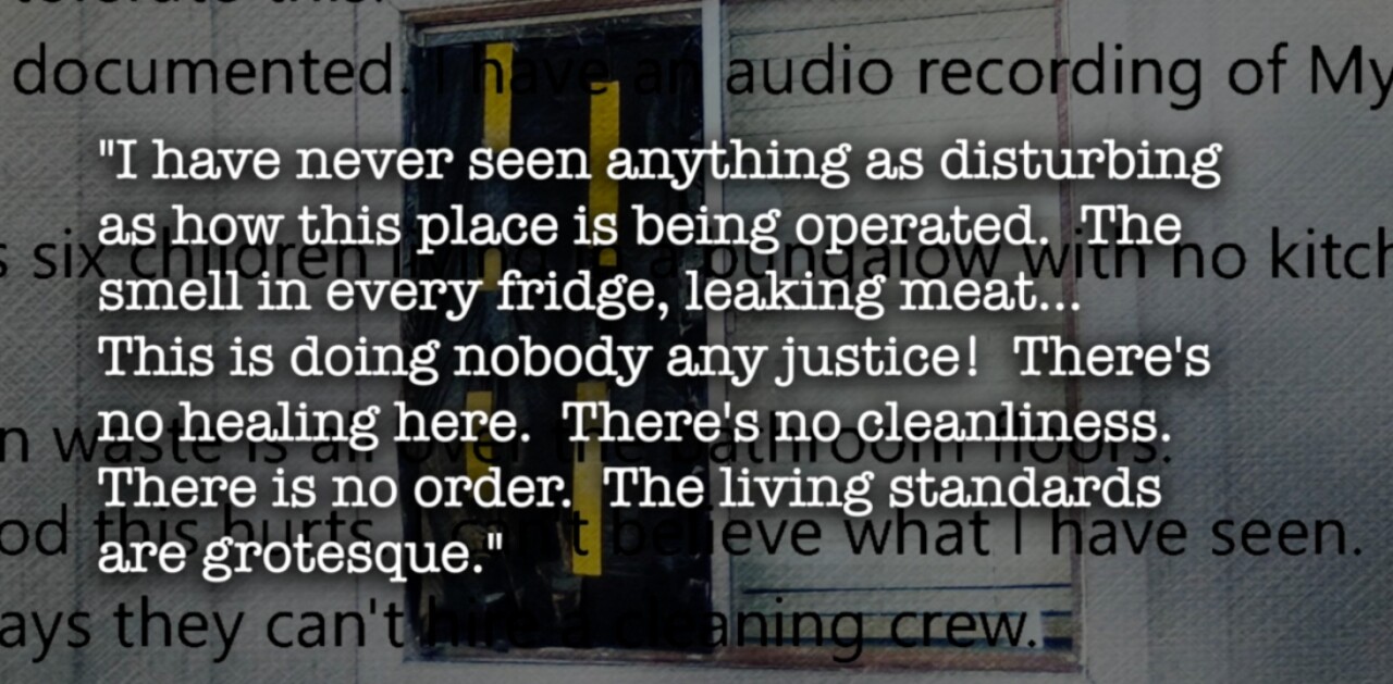 Living conditions at SafeNest