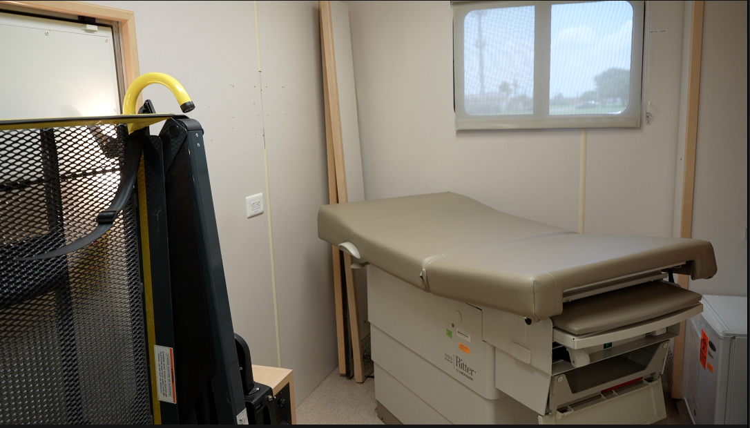 Kleberg county's medical unit has exam rooms for various functions