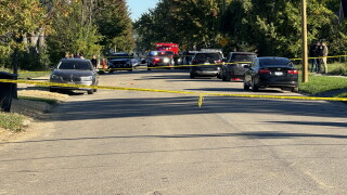 Detroit shooting scene
