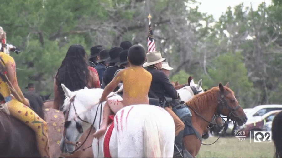 Crow Reservation hosts re-enactment of the Battle of the Little Bighorn