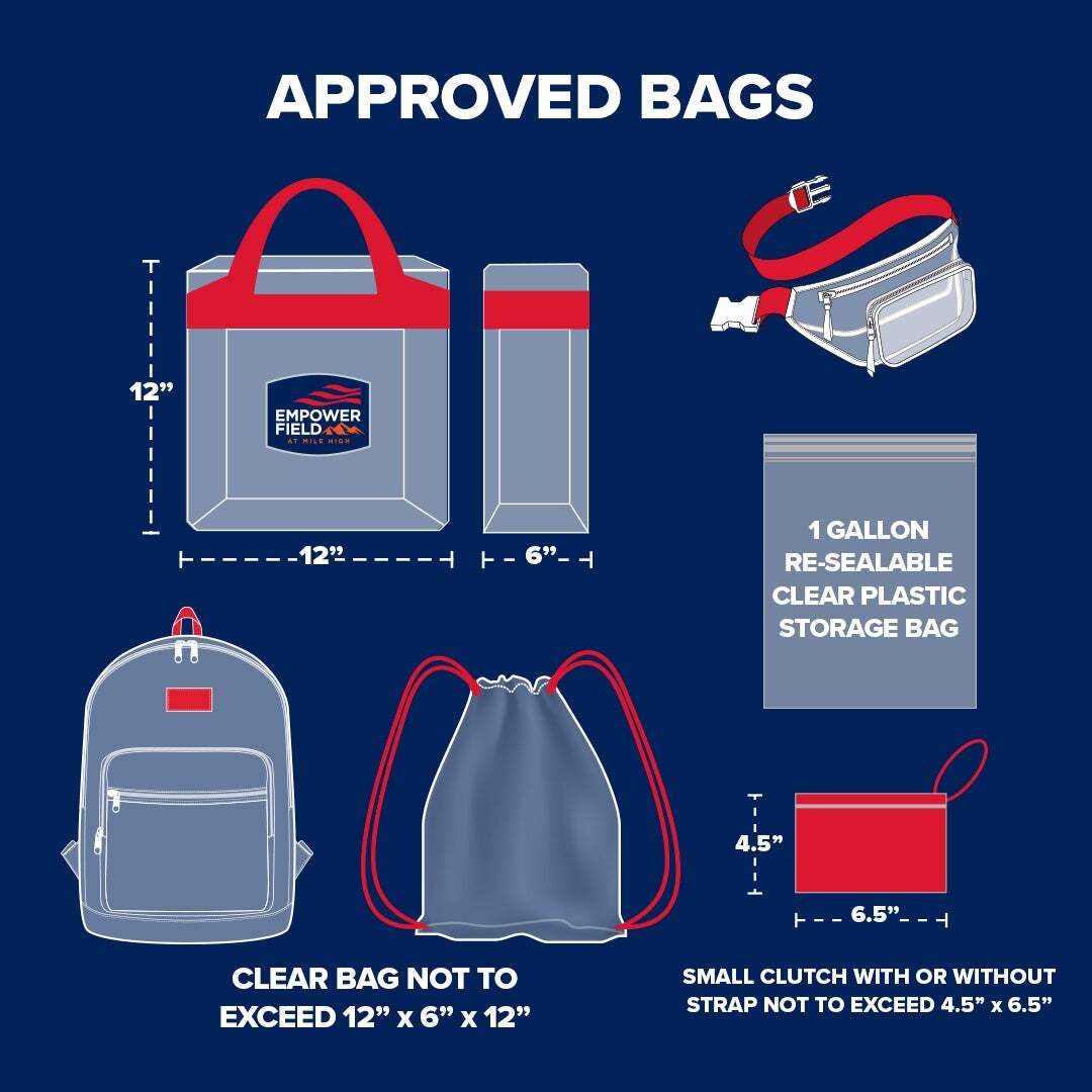 Empower Field clear bag policy