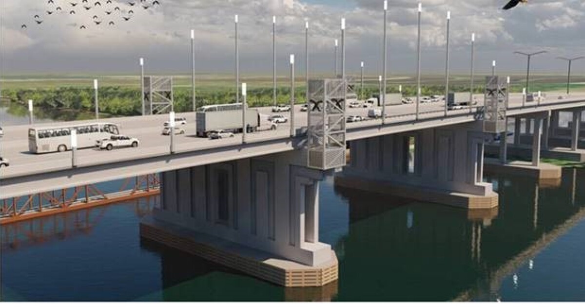 Progress toward a new I10 bridge in Lake Charles