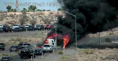 I-15 crash in Mesquite