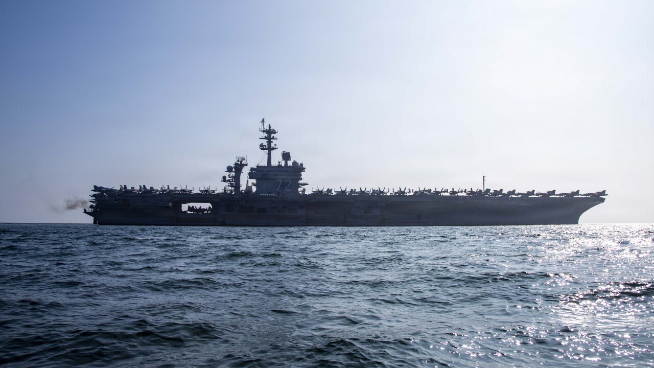 Abraham Lincoln Conducts Small Boat Operations