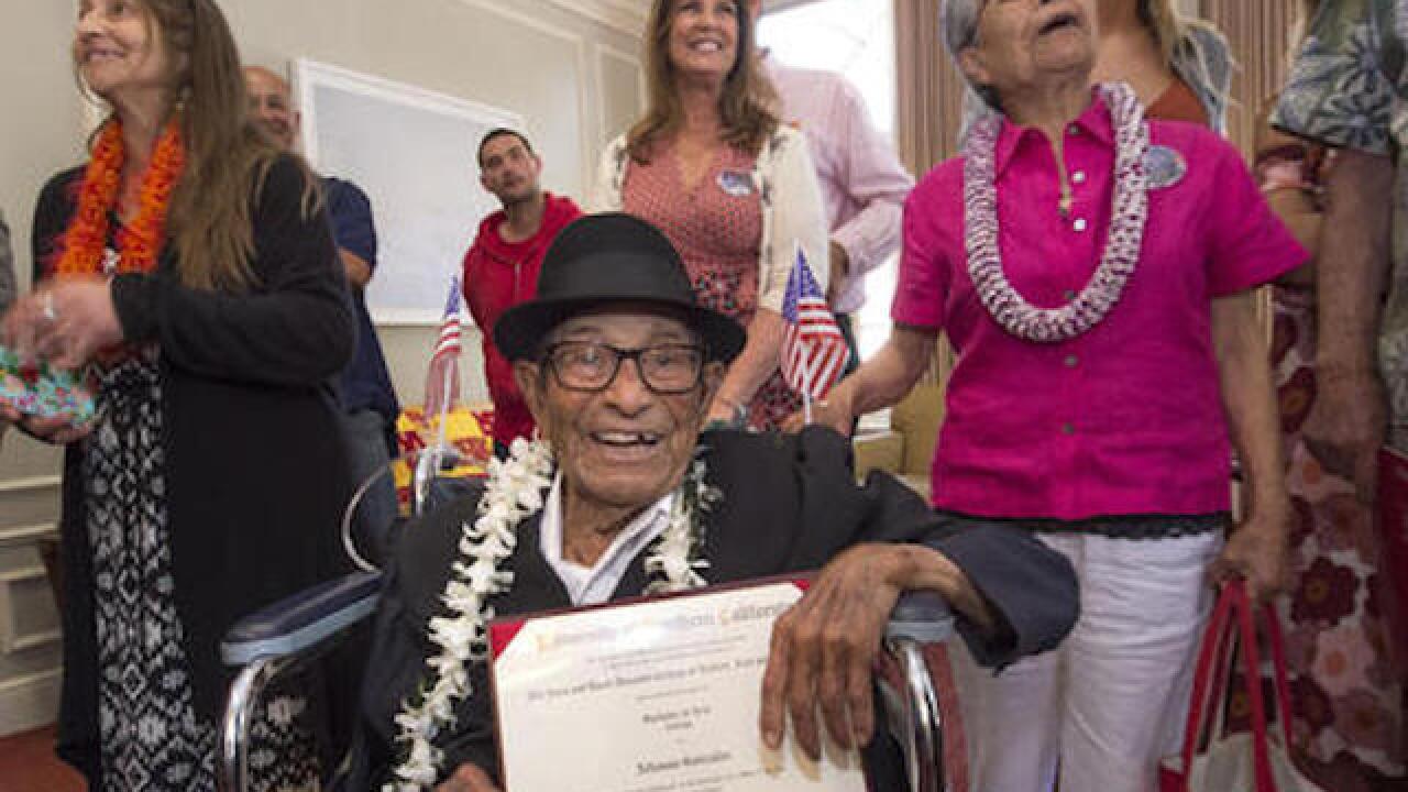 96-year-old graduates from USC