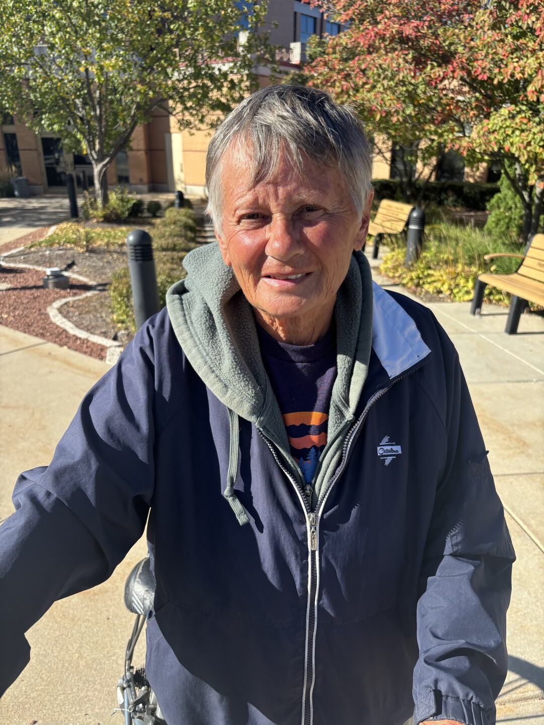 Lois Majerus is a voter in West Bend