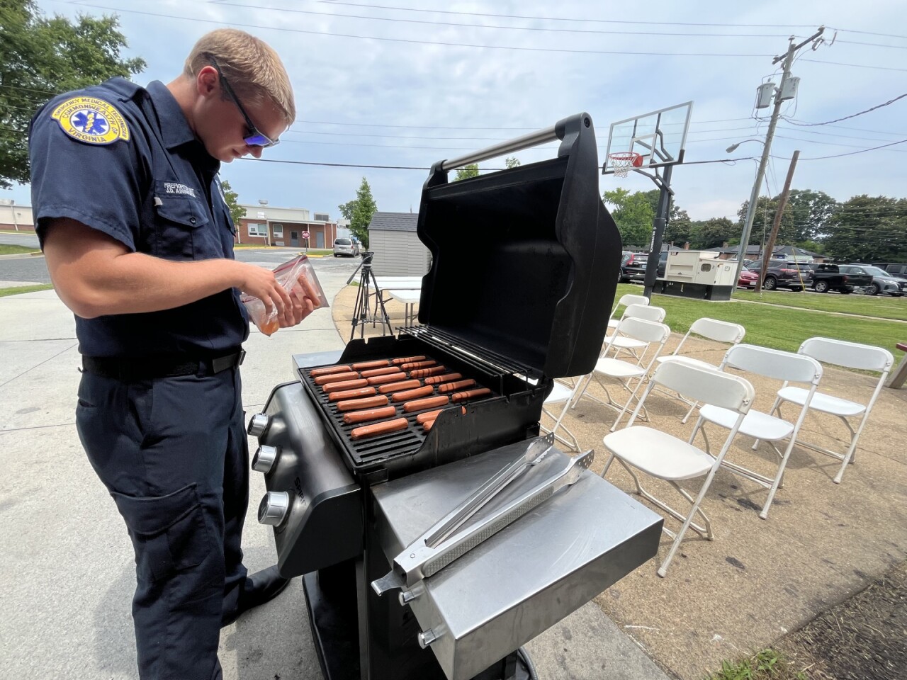 Chesapeake Fire department grilling june 2024.jpg