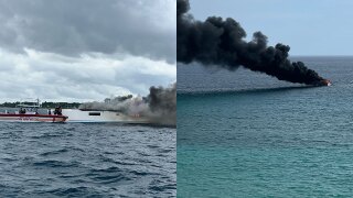 Boca Raton Boat Fire