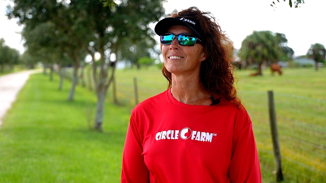 Nicole Cruz, Owner of Circle C Farm.