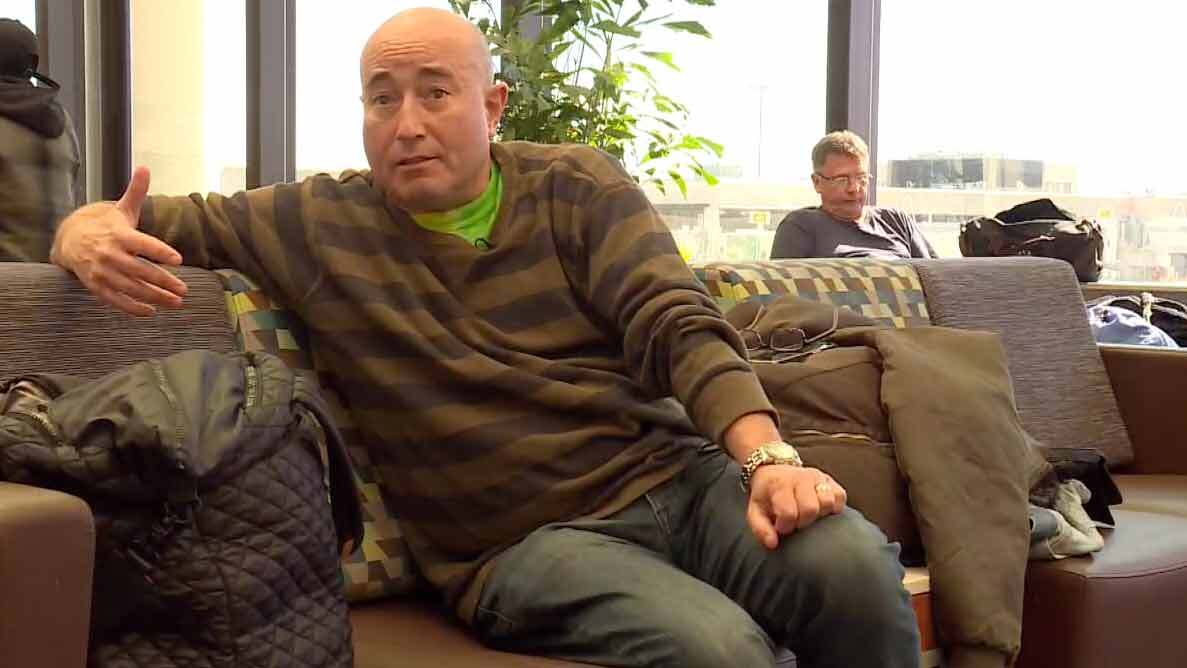 Traveler Andrew Weisman shares his frustrations after Wednesday's travel delays at Palm Beach International Airport.