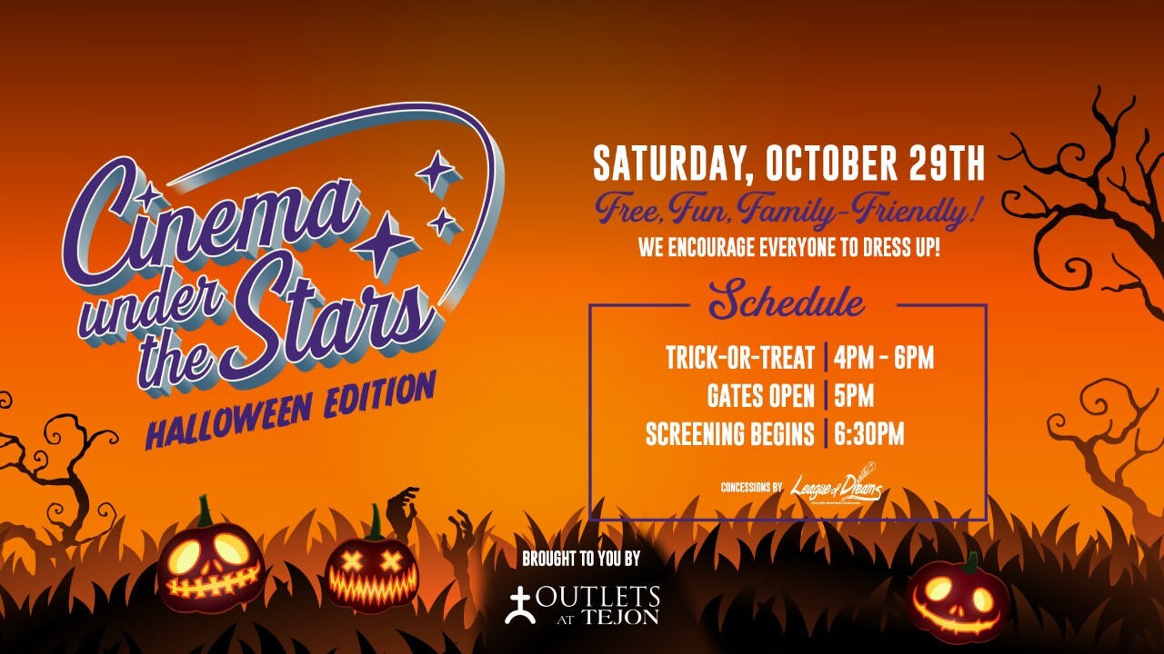 Cinema Under the Stars Halloween 2022