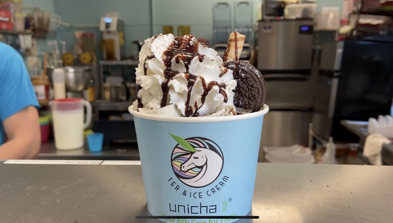 Cookies and Creme at Unicha