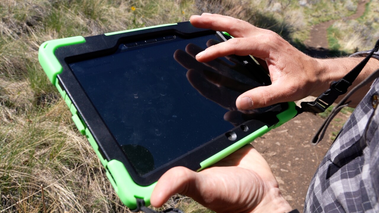 GIS tablet