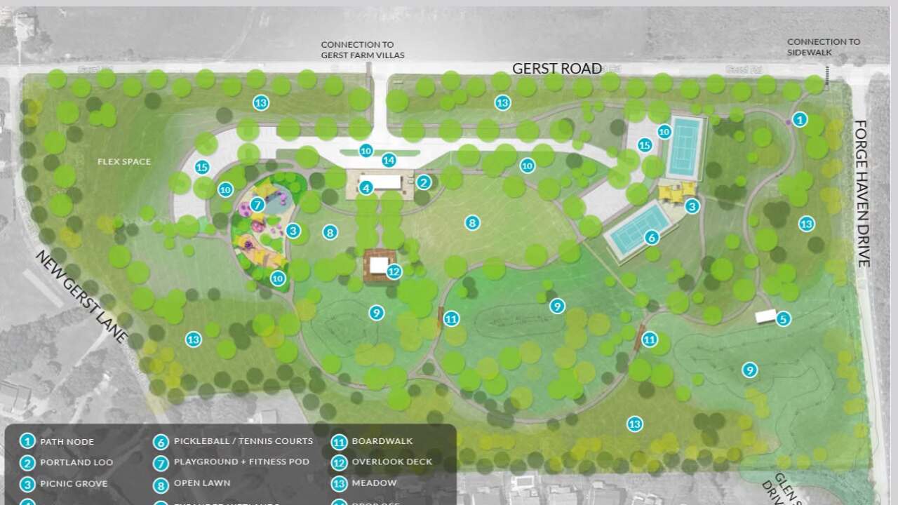 Renderings of Park