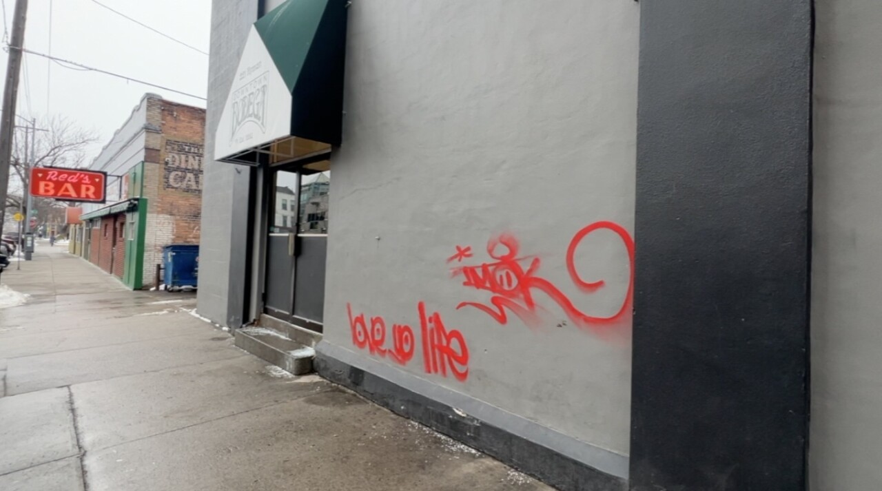 Downtown Missoula Vandalism