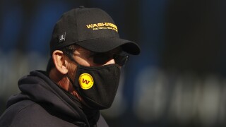 Ron Rivera: Washington coach cheered by doctors, nurses following final cancer treatment