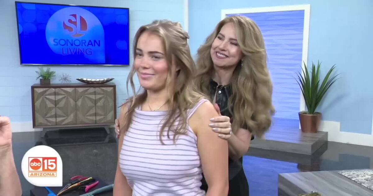 Veronica Ridge Super simple style tips for long hair