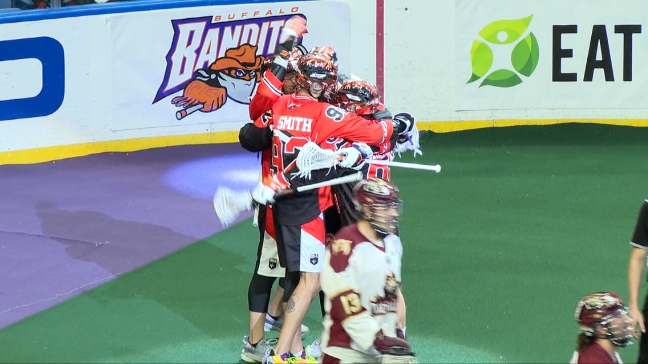 Bisons Lacrosse Night with the Bandits, Dhane Smith NLL Cup