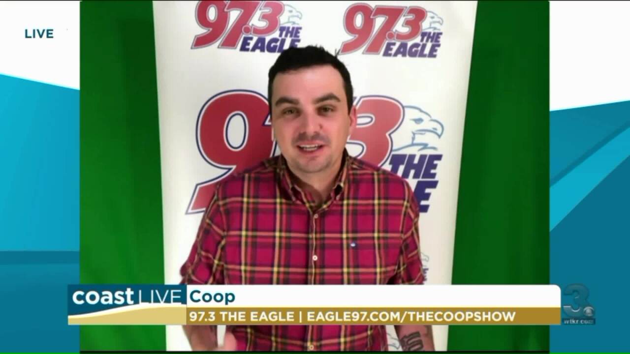 Coop Has The Scoop Live From The Eagle 97.3 FM on Coast Live