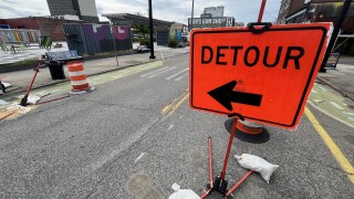 Neon District construction May 2026